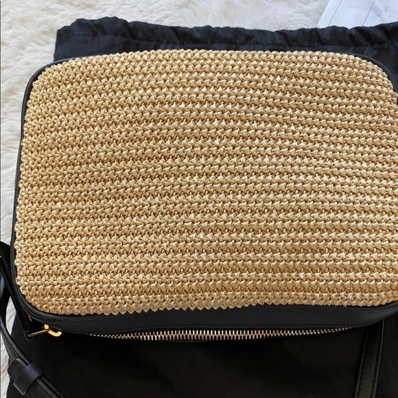 Yves Saint Laurent YSL Raffia Camera Bag - Picture 7 of 16